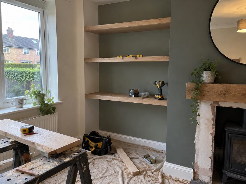 Bespoke Shelving services in Corby, Northamptonshire