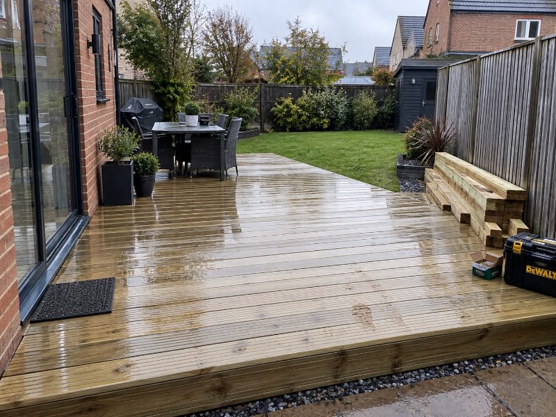 Decking Installation and Repair in Corby