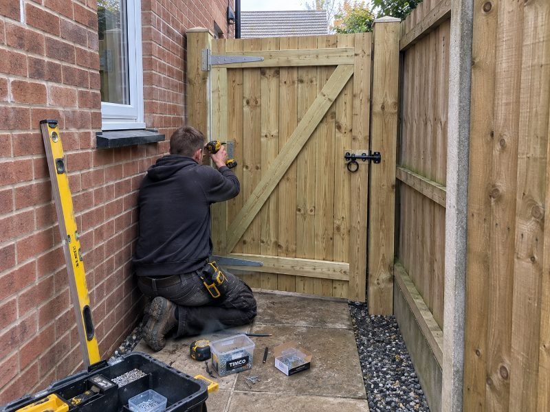 Garden Gates and Timber Fencing services in Corby, Northamptonshire