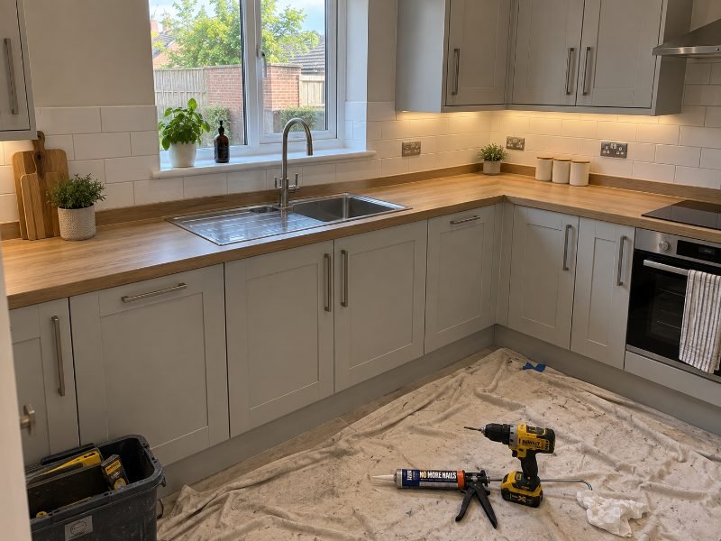 Kitchen Carpentry and Worktop Fitting in Corby