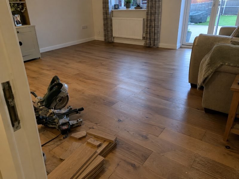 Timber Flooring Installation in Corby